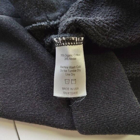 Amour Vert Organic Cotton Sweatshirt Relaxed Fit Crewneck  Women Size Small Boho - Picture 8 of 8